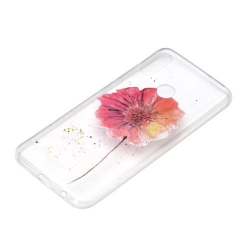 Pattern gelový obal na mobil Huawei Y7 (2019) - krásné květy