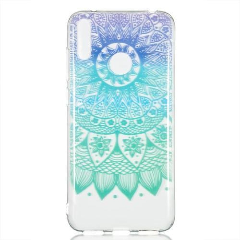 Pattern gelový obal na mobil Huawei Y7 (2019) - mandala