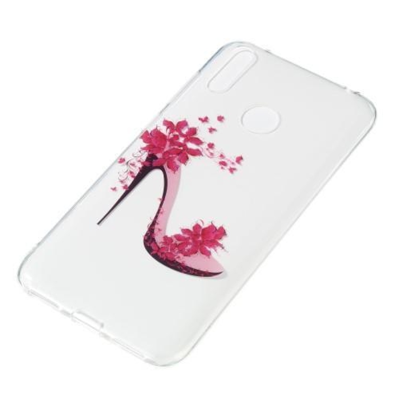 Pattern gelový obal na mobil Huawei Y7 (2019) - podpatky