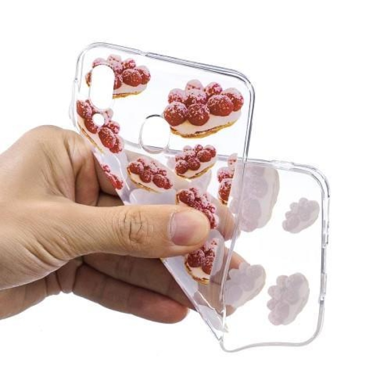 Pattern gelový obal na mobil Samsung Galaxy M20 - dezert