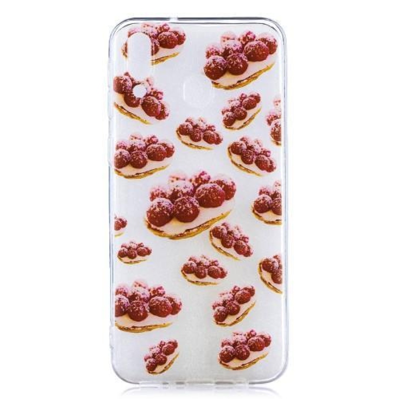 Pattern gelový obal na mobil Samsung Galaxy M20 - dezert