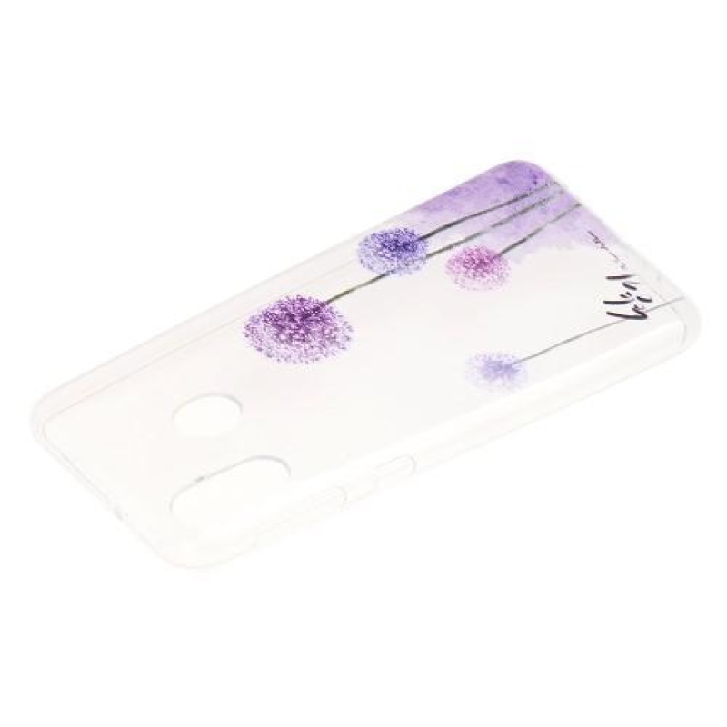 Pattern gelový obal na mobil Samsung Galaxy M20 - pampeliška