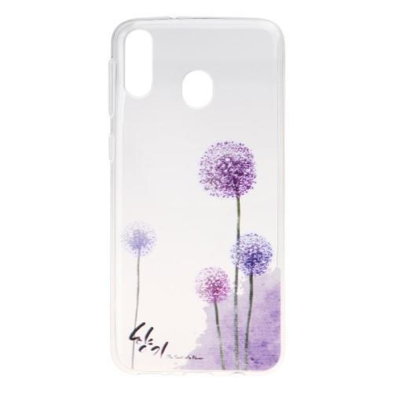 Pattern gelový obal na mobil Samsung Galaxy M20 - pampeliška
