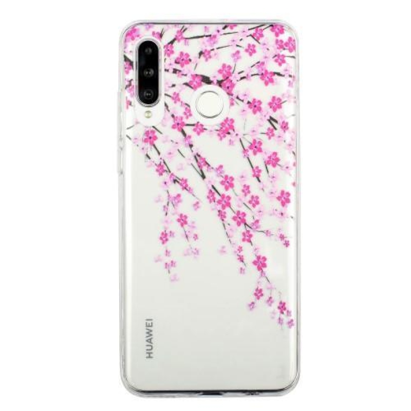 Pattern gelový obal na mobil Samsung Galaxy M20 - sladká květina