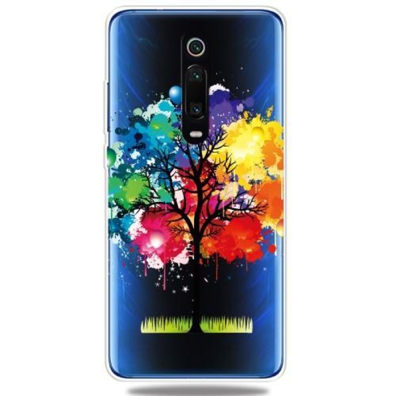 Pattern gelový obal na mobil Xiaomi Mi 9T / Mi 9T Pro - barevný strom