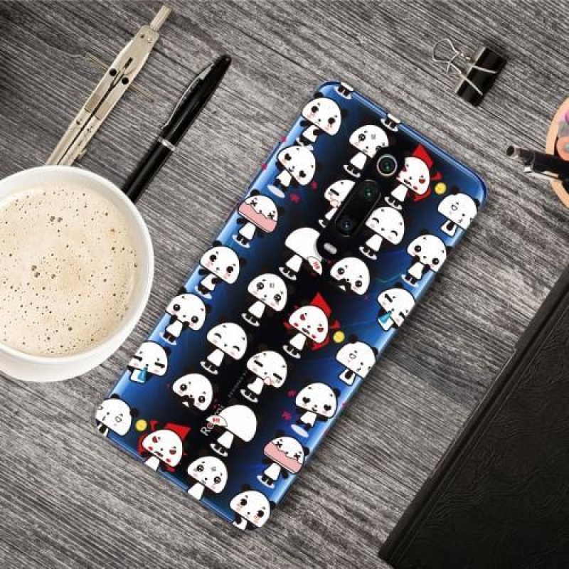 Pattern gelový obal na mobil Xiaomi Mi 9T / Mi 9T Pro - panda