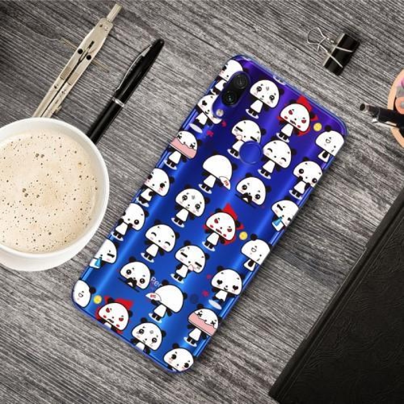 Patts gelový obal na mobil Xiaomi Redmi Note 7 - panda