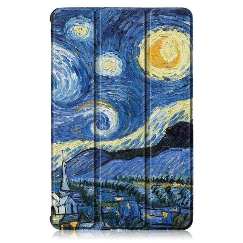 Patty chytré polohovací pouzdro na tablet Lenovo Tab M10 FHD Plus - olejomalba