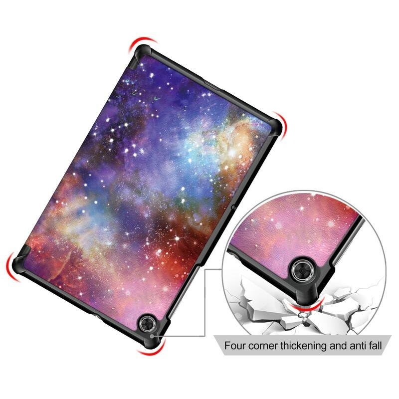 Patty chytré polohovací pouzdro na tablet Lenovo Tab M10 FHD Plus - vesmír
