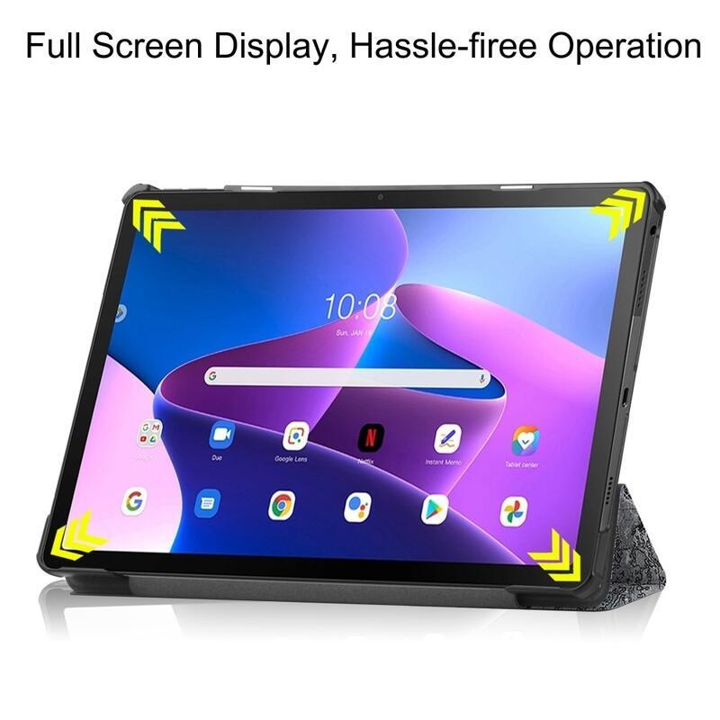 Patty chytré polohovací pouzdro na tablet Lenovo Tab M10 Plus (3. Gen) - Eiffelova věž