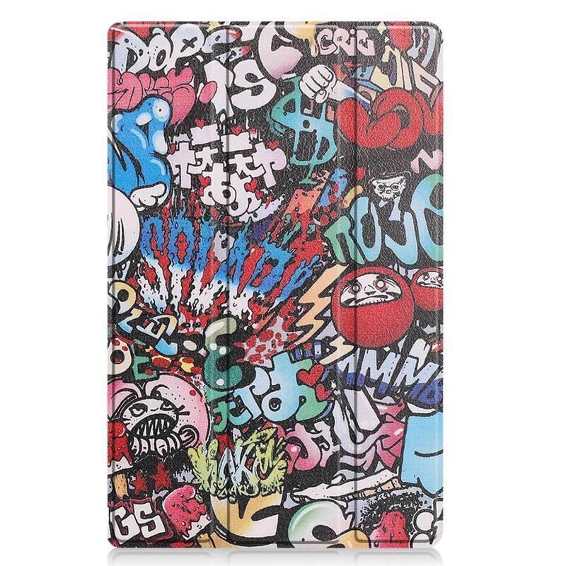 Patty chytré polohovací pouzdro na tablet Lenovo Tab M10 Plus (3. Gen) - graffiti