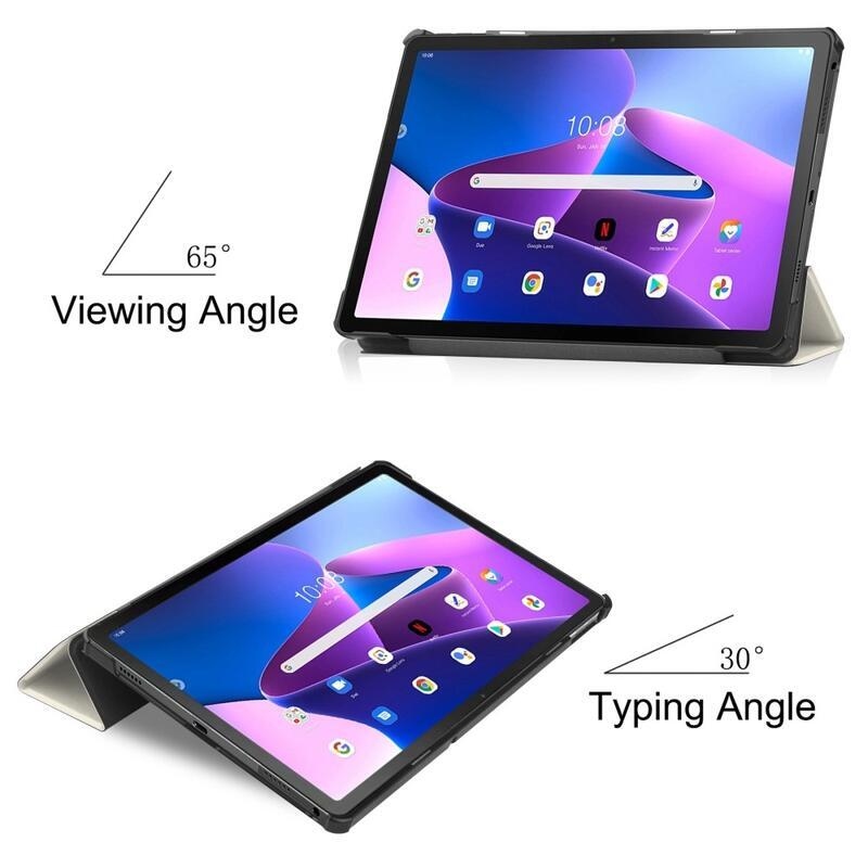 Patty chytré polohovací pouzdro na tablet Lenovo Tab M10 Plus (3. Gen) - kočka