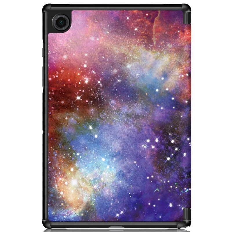 Patty chytré polohovatelné pouzdro pro tablet Samsung Galaxy Tab A8 10.5 (2021) - vesmír