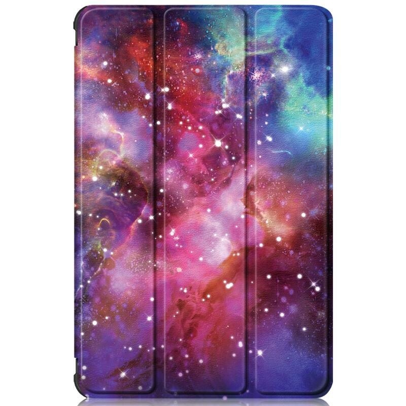 Patty chytré polohovatelné pouzdro pro tablet Samsung Galaxy Tab A8 10.5 (2021) - vesmír