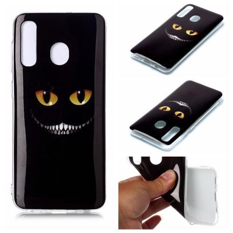 Patty gelové pouzdro na mobil Samsung Galaxy A20 / A30 - usmívající se monstrum