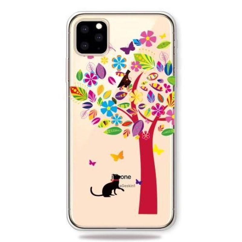 Patty gelový obal na mobil Apple iPhone 11 Pro 5.8 (2019) - barevný strom