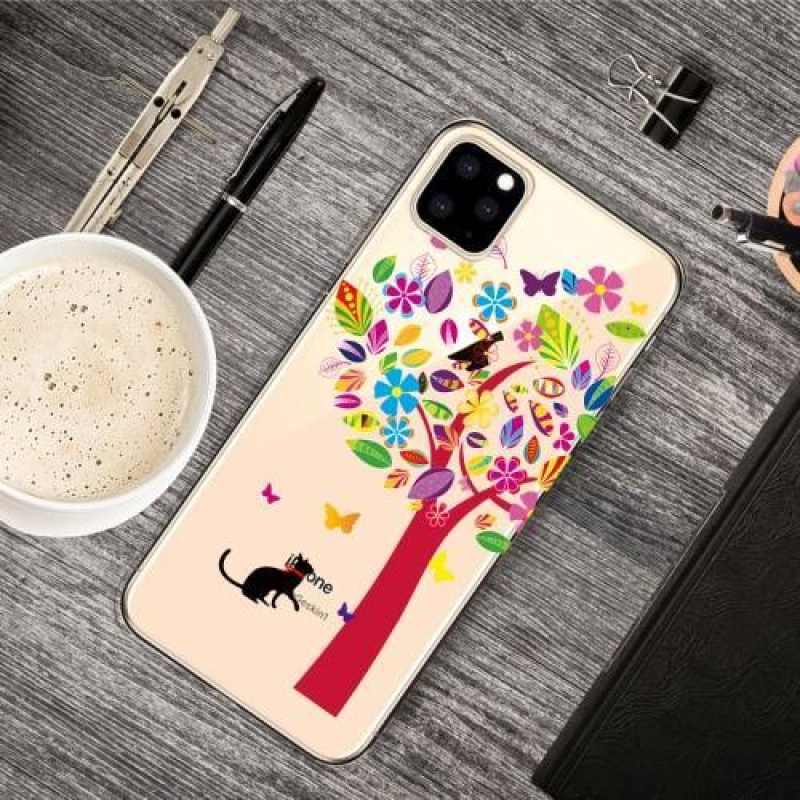 Patty gelový obal na mobil Apple iPhone 11 Pro 5.8 (2019) - barevný strom