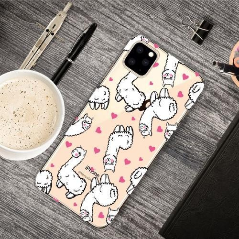 Patty gelový obal na mobil Apple iPhone 11 Pro 5.8 (2019) - lama