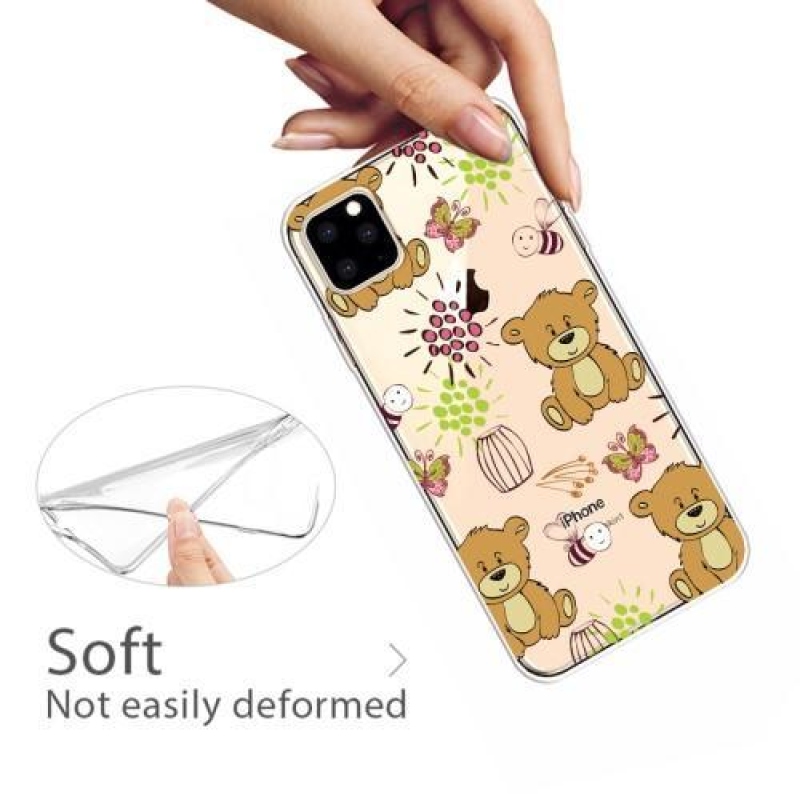 Patty gelový obal na mobil Apple iPhone 11 Pro 5.8 (2019) - méďa