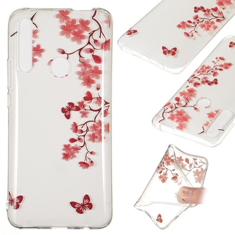 Patty gelový obal na mobil Huawei P Smart Z - květy