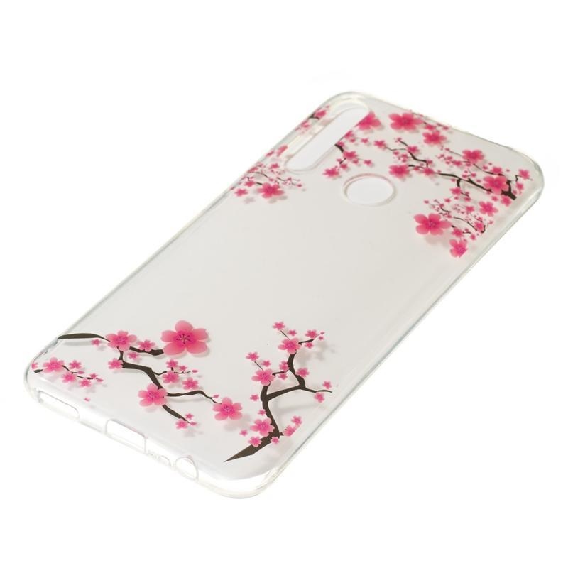 Patty gelový obal na mobil Huawei P Smart Z - květy švestky