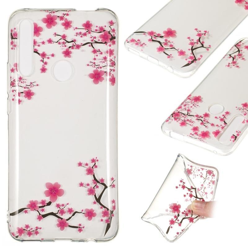 Patty gelový obal na mobil Huawei P Smart Z - květy švestky