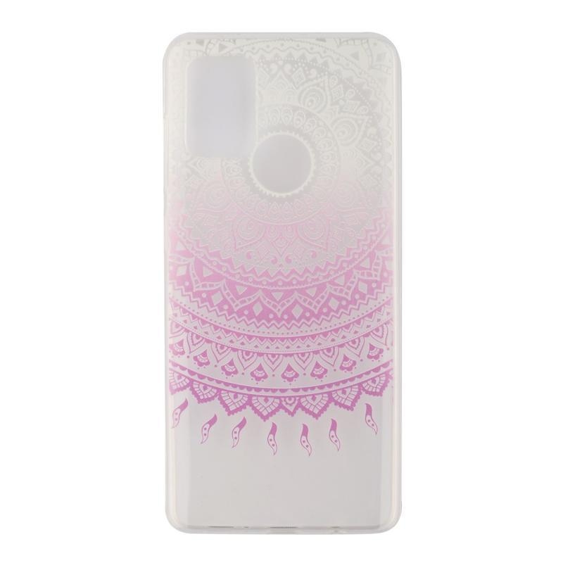 Patty gelový obal na mobil Samsung Galaxy A51 - růžový květ