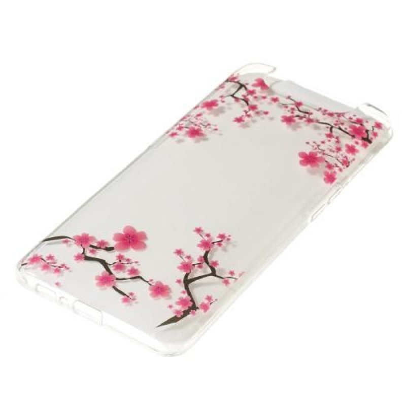 Patty gelový obal na mobil Samsung Galaxy A80 - růžové květy