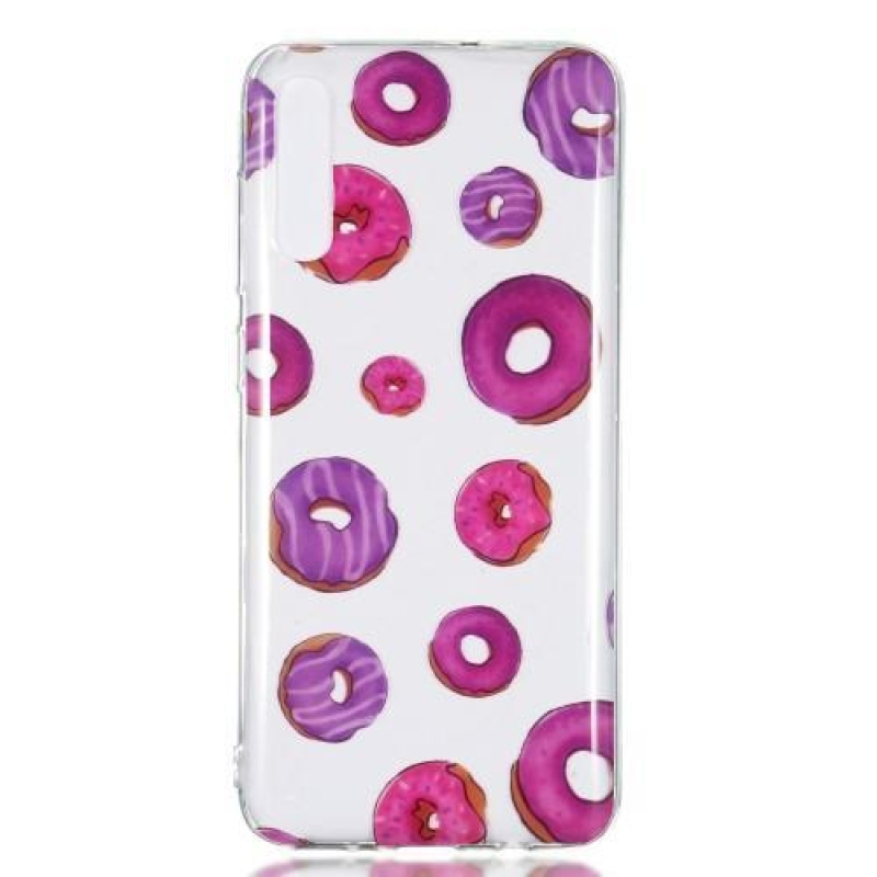 Patty gelový obal na Samsung Galaxy A70 - donuty