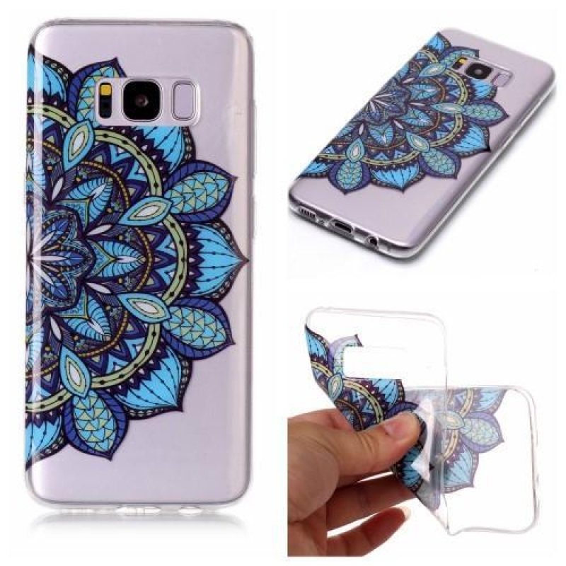 Patty gelový obal na Samsung Galaxy S8 Plus - modrá mandala