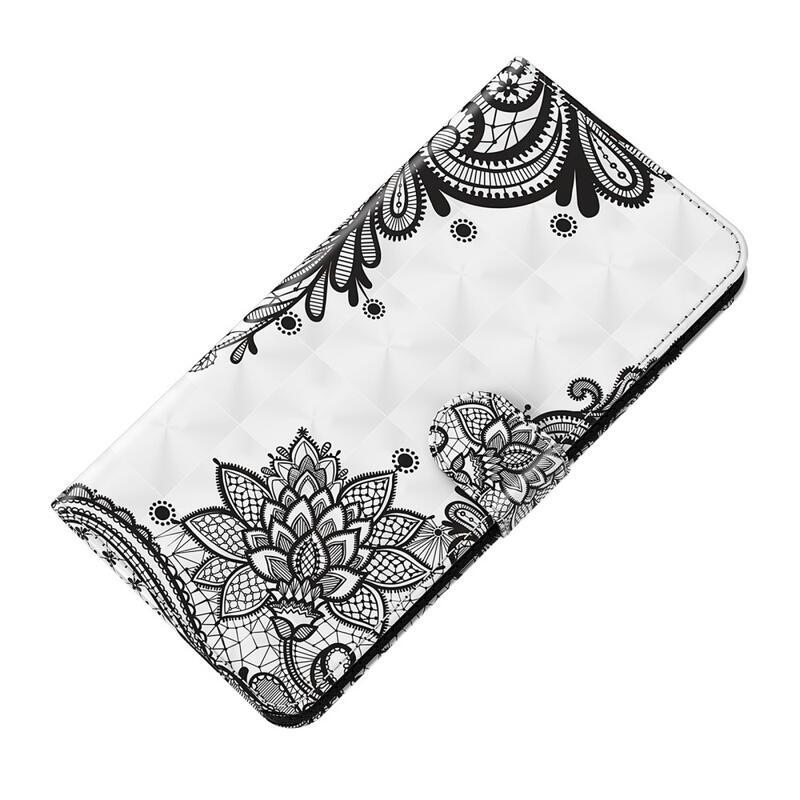Print peněženkové pouzdro na mobil Xiaomi Redmi Note 11 4G/Note 11S 4G - krajkový květ