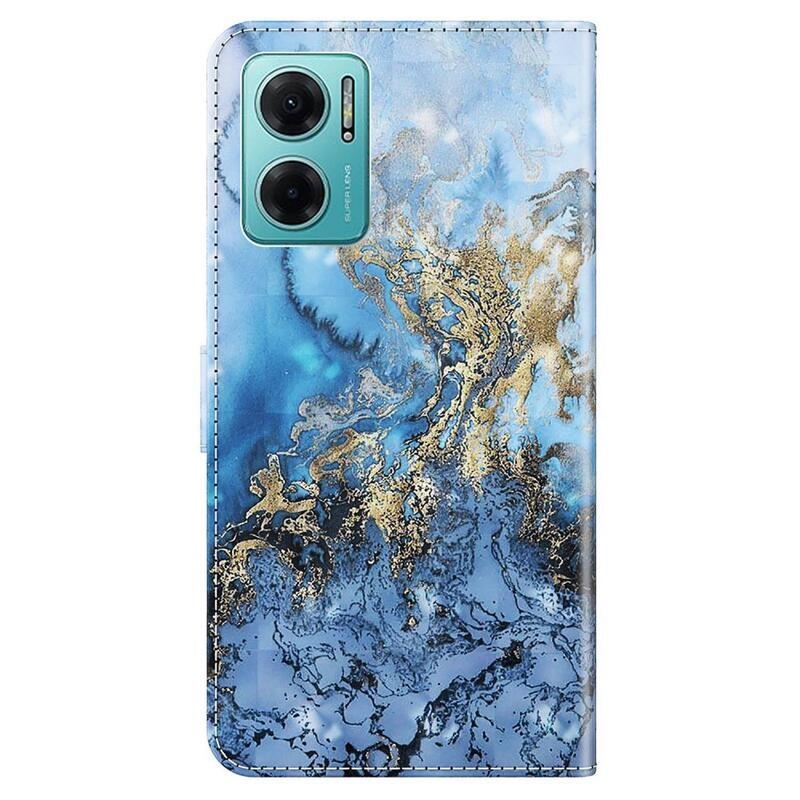 Print peněženkové pouzdro pro mobil Xiaomi Poco M4 5G - abstraktní vzor