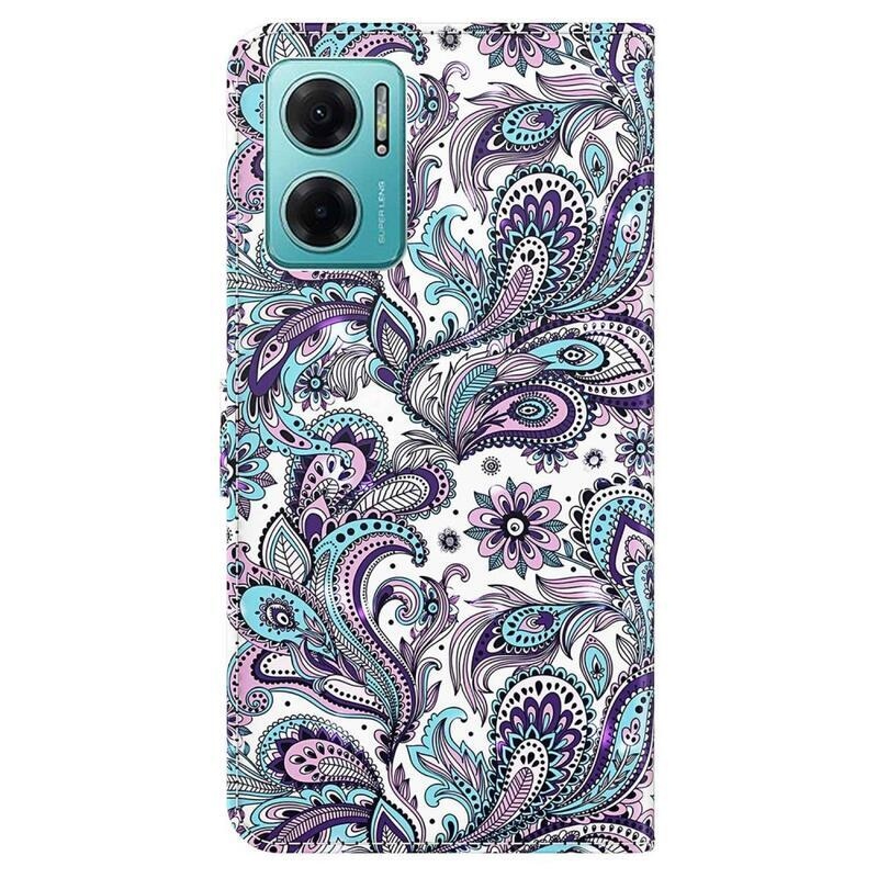 Print peněženkové pouzdro pro mobil Xiaomi Poco M4 5G - kašmírový vzor