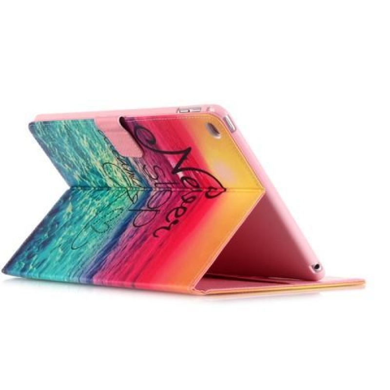 Patty PU kožené zapínací pouzdro s motivem na iPad mini 4 - dreaming