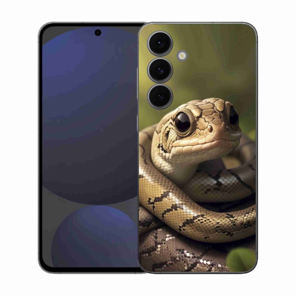 Gelový kryt mmCase na Samsung Galaxy S25 FE - had 1