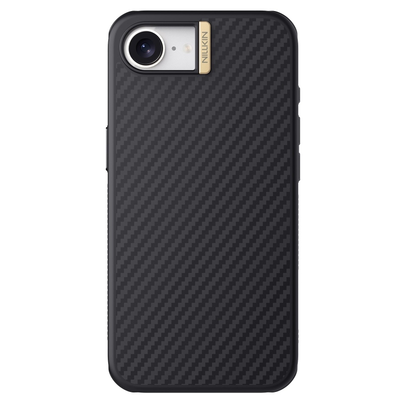 Nillkin Synthetic Fiber PRO Magnetic Zadní Kryt pro Apple iPhone 16e Gold
