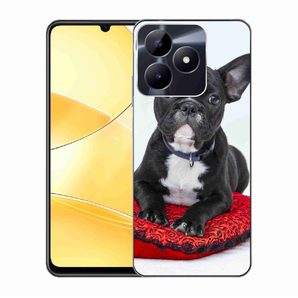 Gelový obal mmCase na Realme C51/C53 - buldok