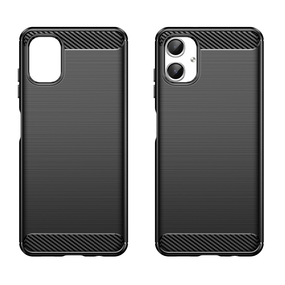 Carbon odolný gelový obal na Samsung Galaxy A06 4G - černý
