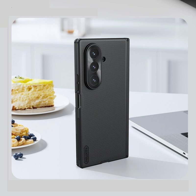 Nillkin Super Frosted FOLD Magnetic Zadní Kryt pro Samsung Galaxy Z Fold 7 Black