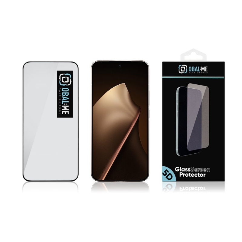 OBAL:ME 5D Tvrzené Sklo pro Xiaomi 15T/15T Pro Black