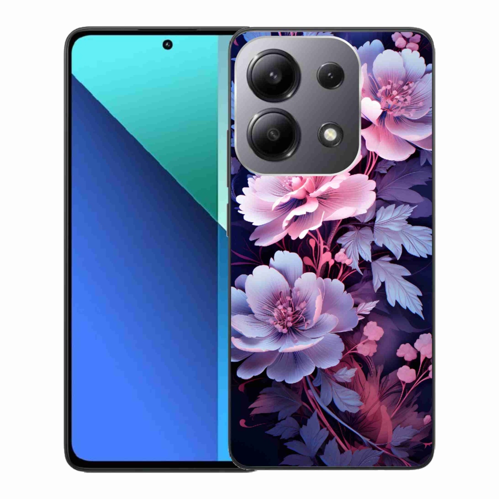 Gelový kryt mmCase na Xiaomi Redmi Note 13 - květiny 11