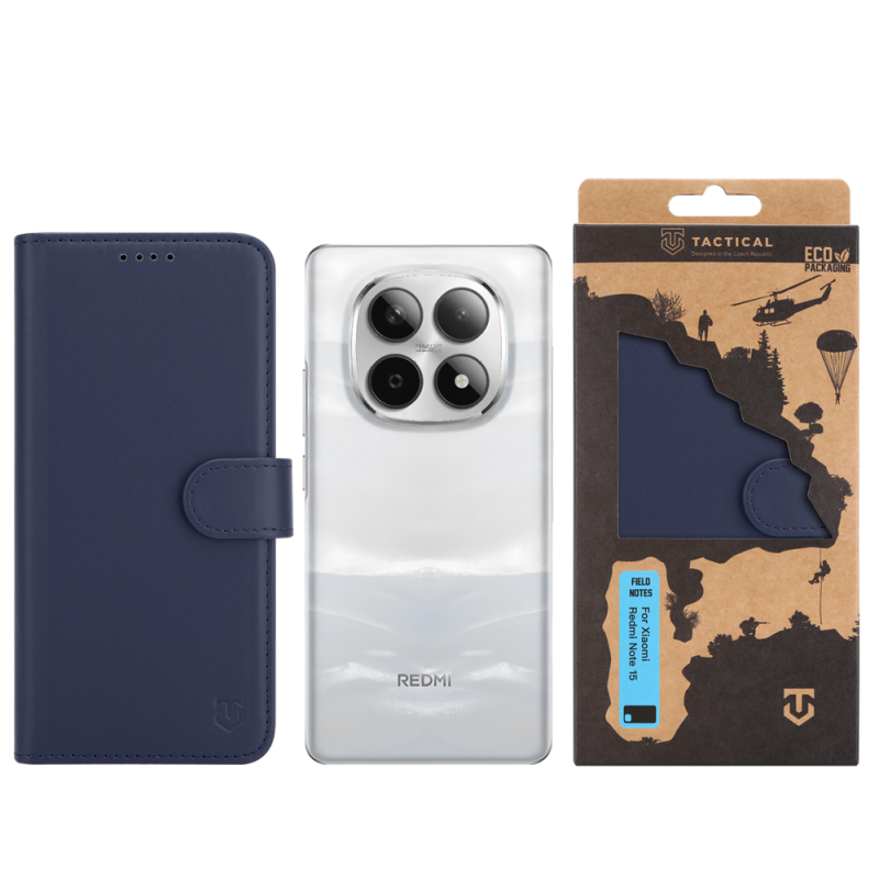 Tactical Field Notes pro Xiaomi Redmi Note 15 Blue