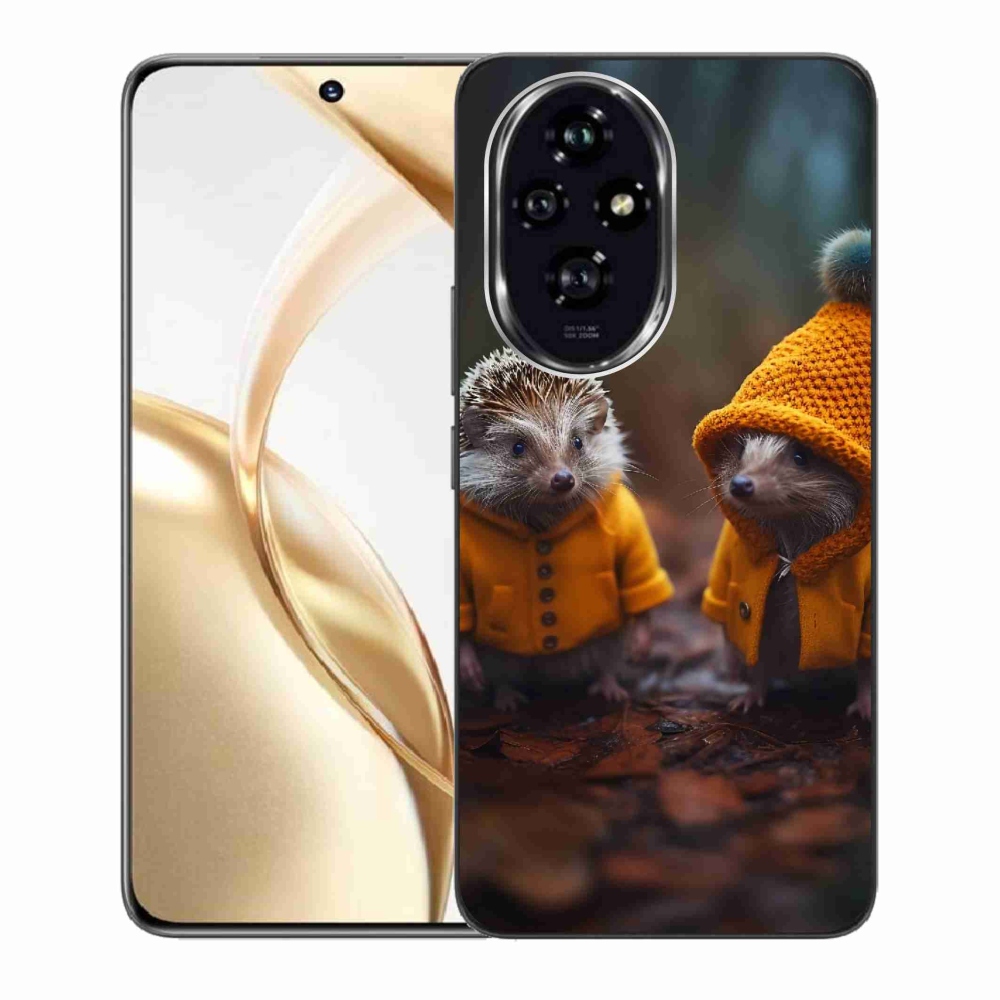Gelový kryt mmCase na Honor 200 5G - ježci