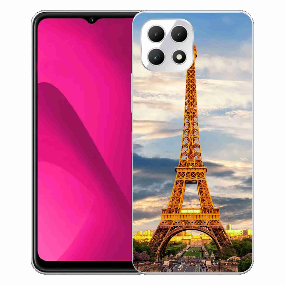 Gelový kryt mmCase na T-Mobile T Phone 2 - eiffelova věž 3