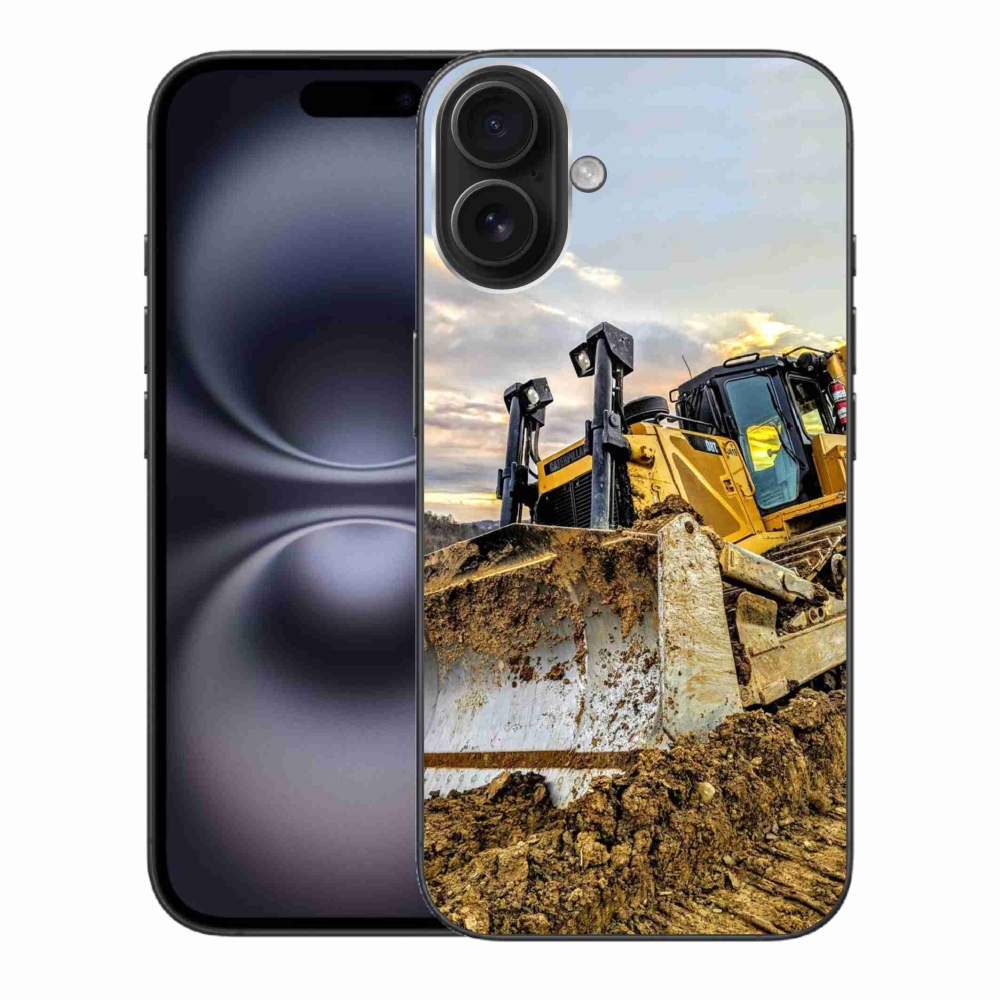 Gelový kryt mmCase na iPhone 16 Plus - bagr