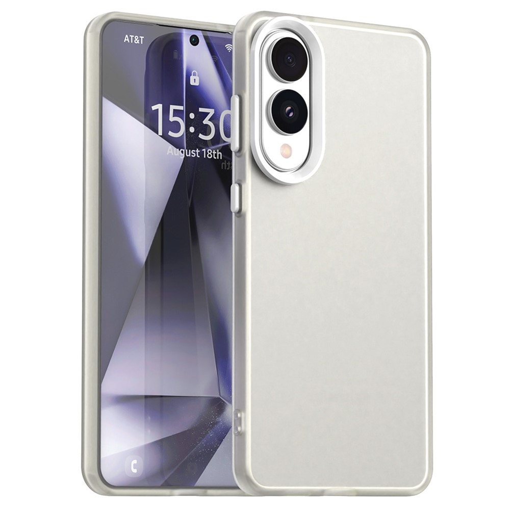 Candys matný gelový obal na Samsung Galaxy S25 Edge - bílý