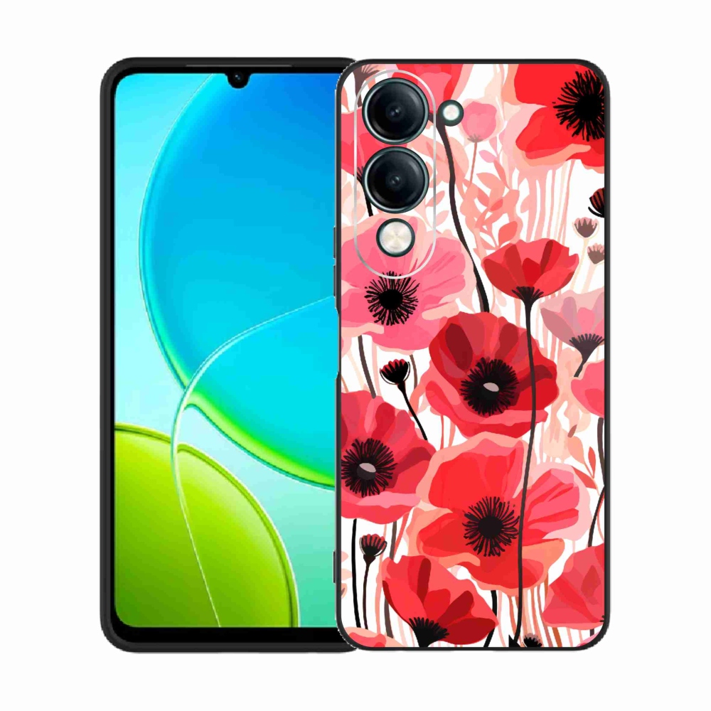 Gelový kryt mmCase na Vivo Y29s 5G - vlčí mák 1