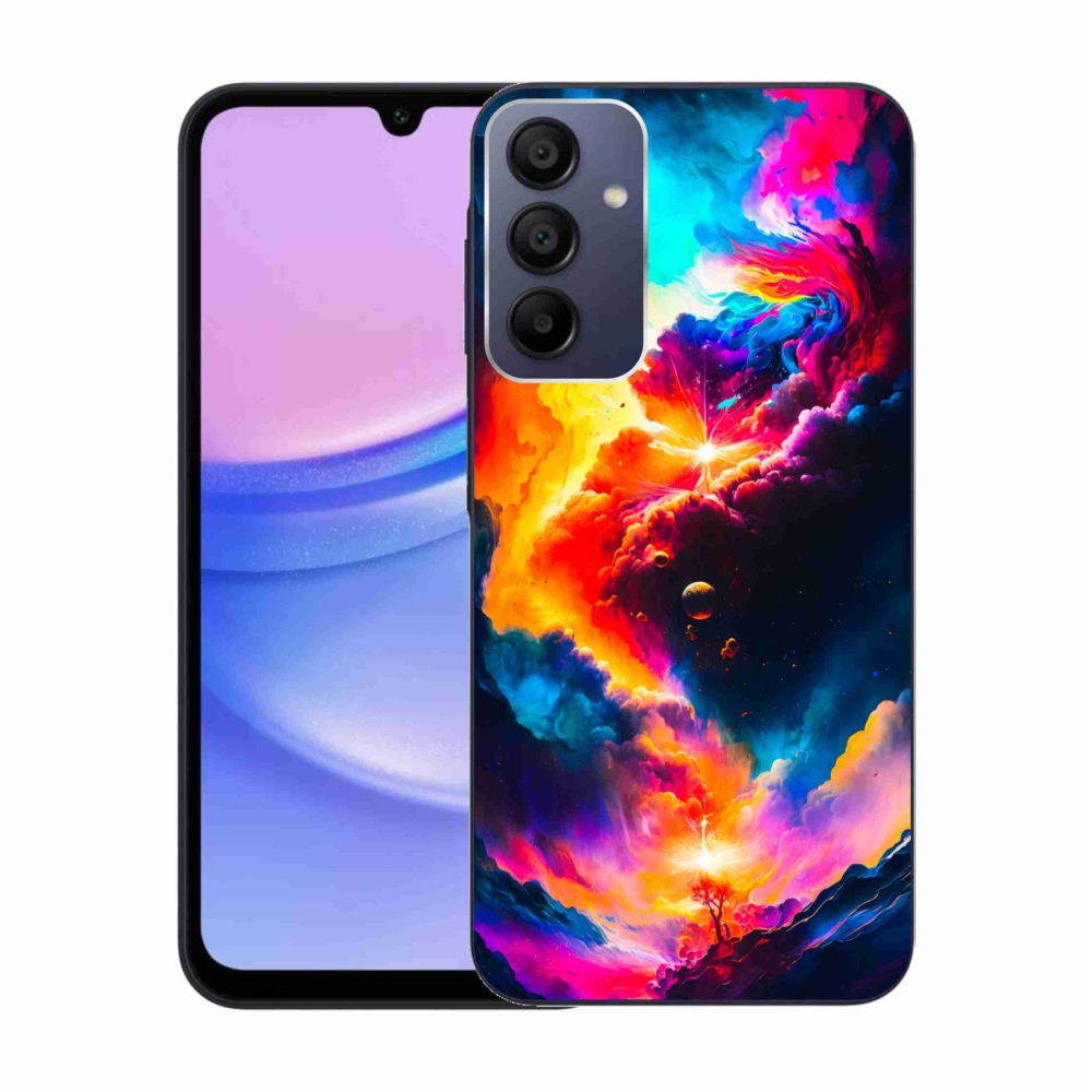Gelový kryt mmCase na Samsung Galaxy A15 4G/5G - abstraktní motiv