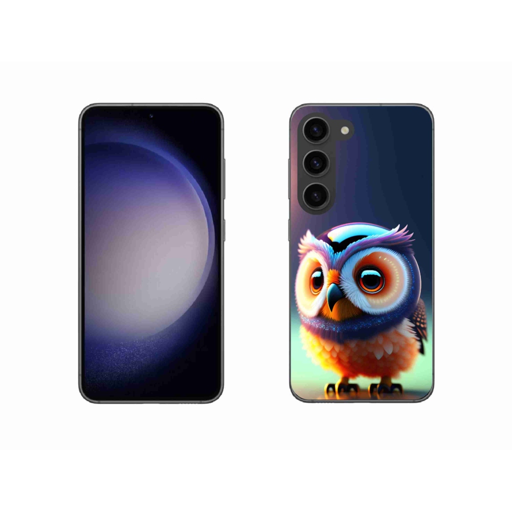 Gelový kryt mmCase na Samsung Galaxy S23 5G - sovička
