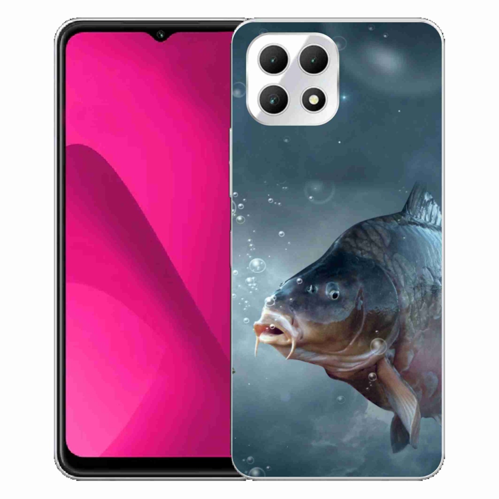 Gelový kryt mmCase na T-Mobile T Phone 2 - kapr a bublinky